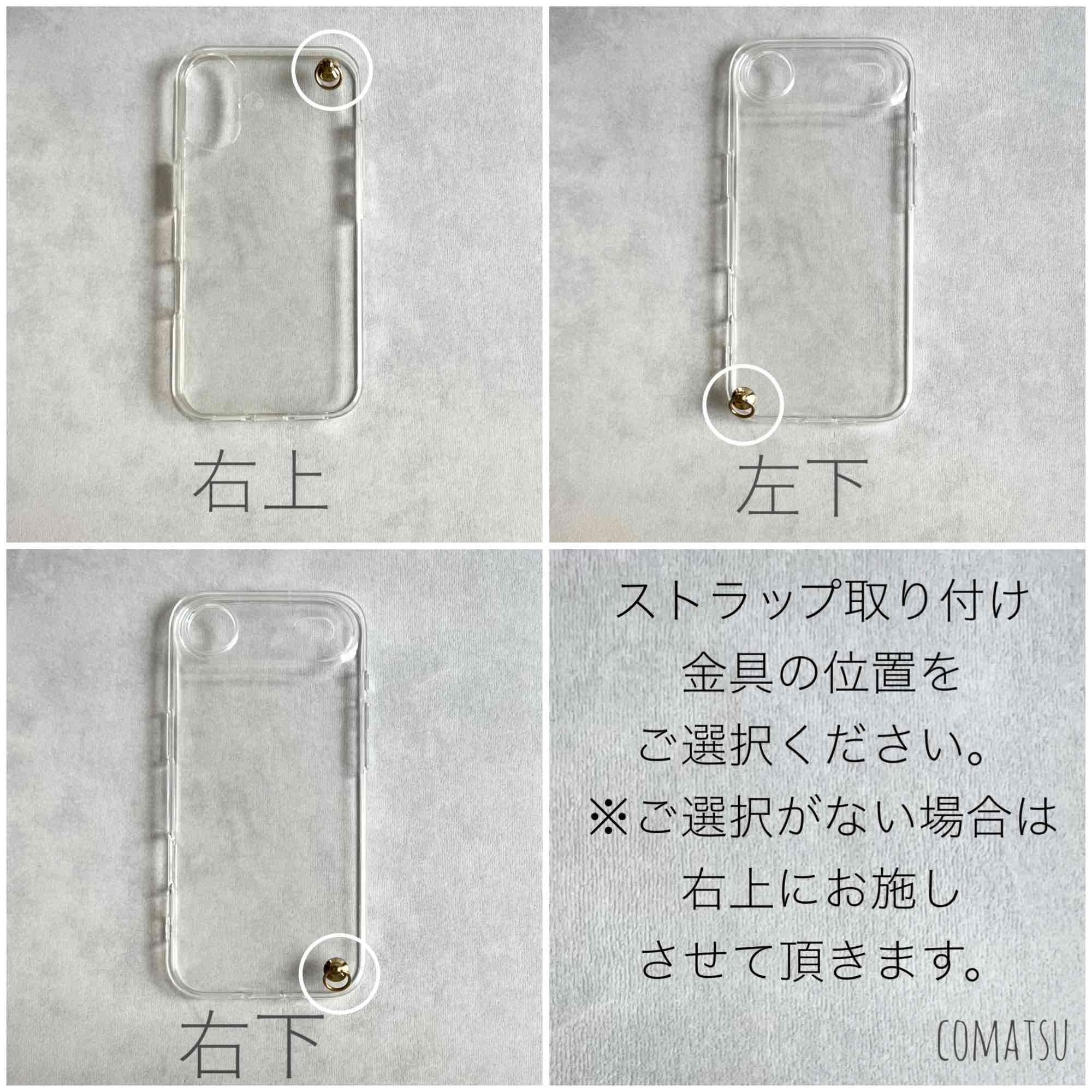 ゆらゆら水面フープストラップ付きスマホケース リストストラップ ハンドストラップ付きカバー | 14枚目